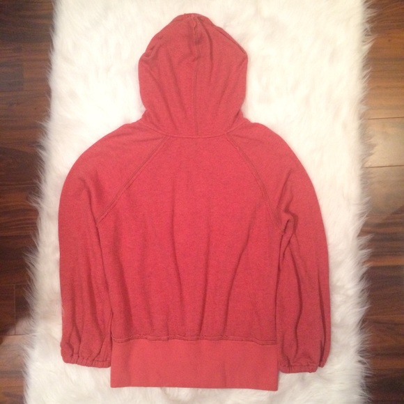 Free People cinched sleeve hoodie - Picture 2 of 7